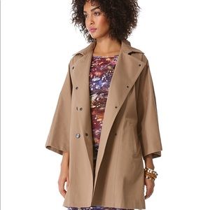 Catherine Malandrino oversized trench coat